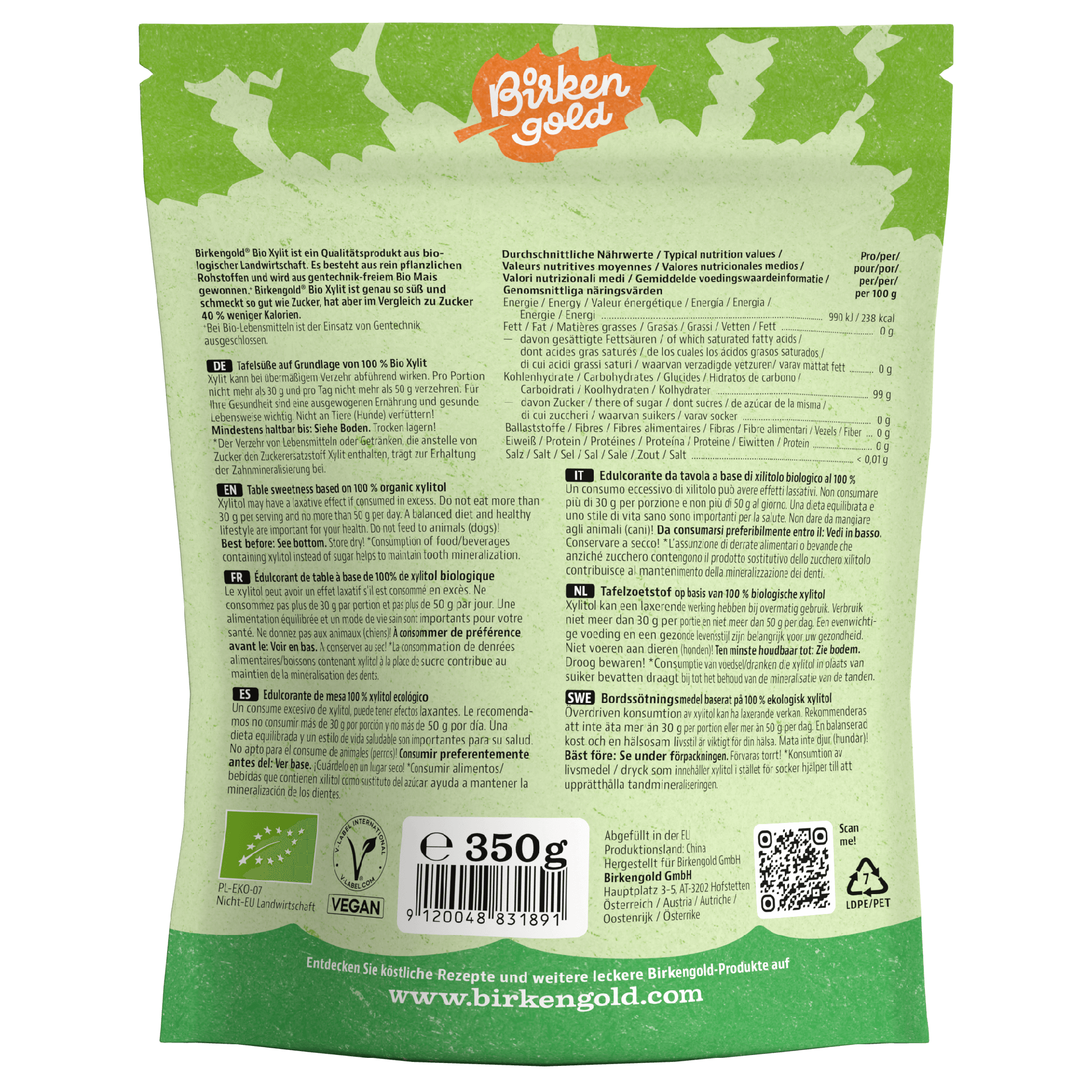birkengold-bio-xylit-goldstaub-350-g-beutel-fein-gemahlen-aus-bio-mais image 4
