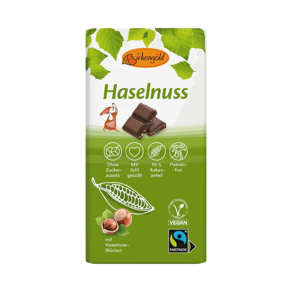 birkengold-schokolade-haselnuss-100-g-fairtrade-ohne-zuckerzusatz image 1