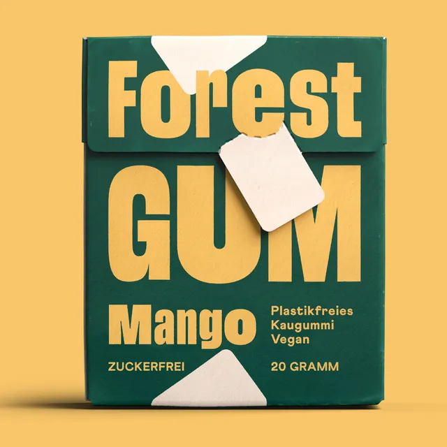 forestgum-mango-kaugummi-zuckerfrei-9er-pack image 1