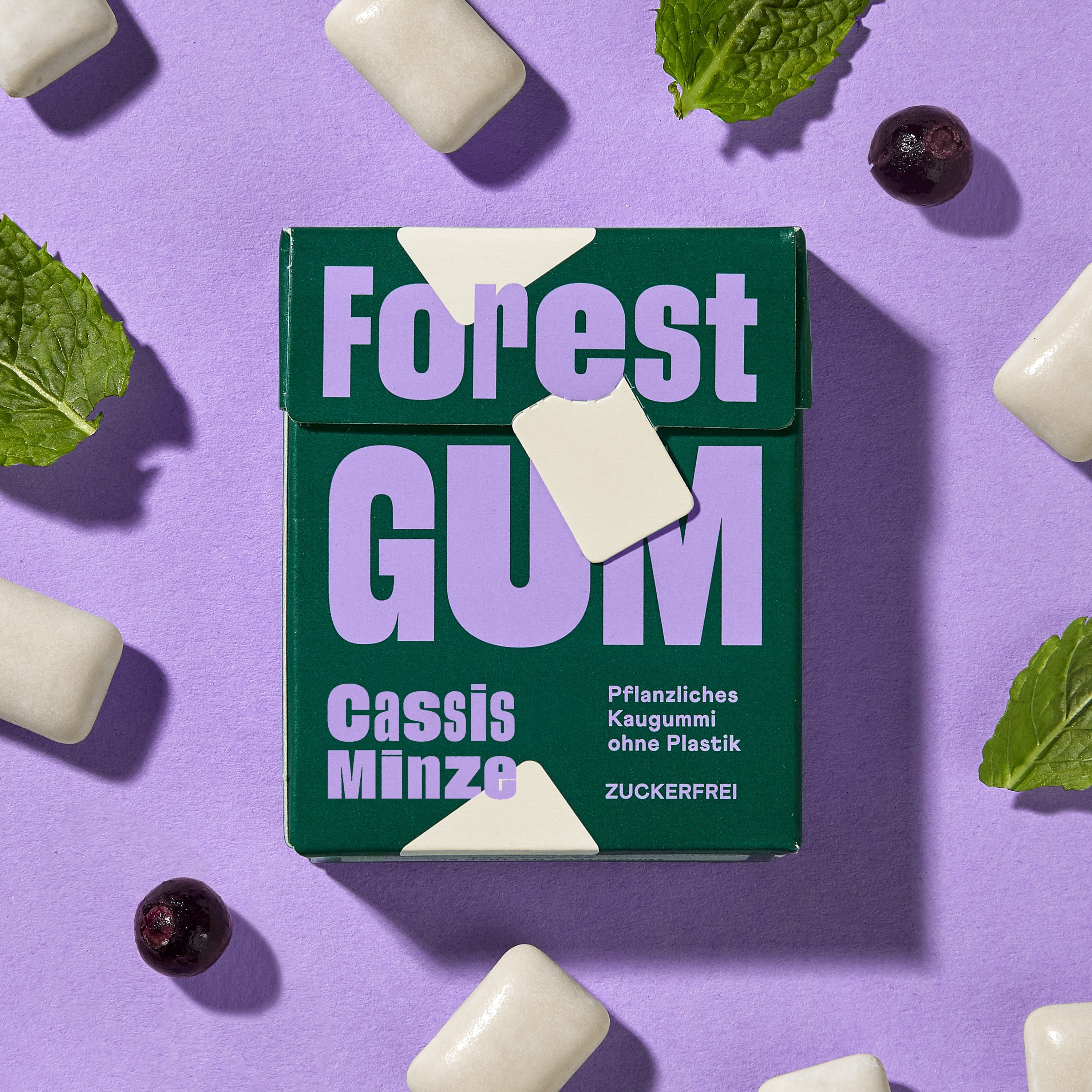forestgum-kaugummi-cassis-minze-fruchtig-frisch-zuckerfrei image 3