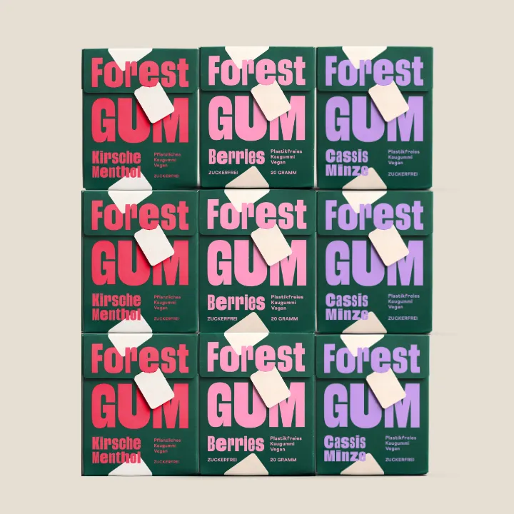 forestgum-kaugummi-9er-probierset-fruity-3-sorten image 1