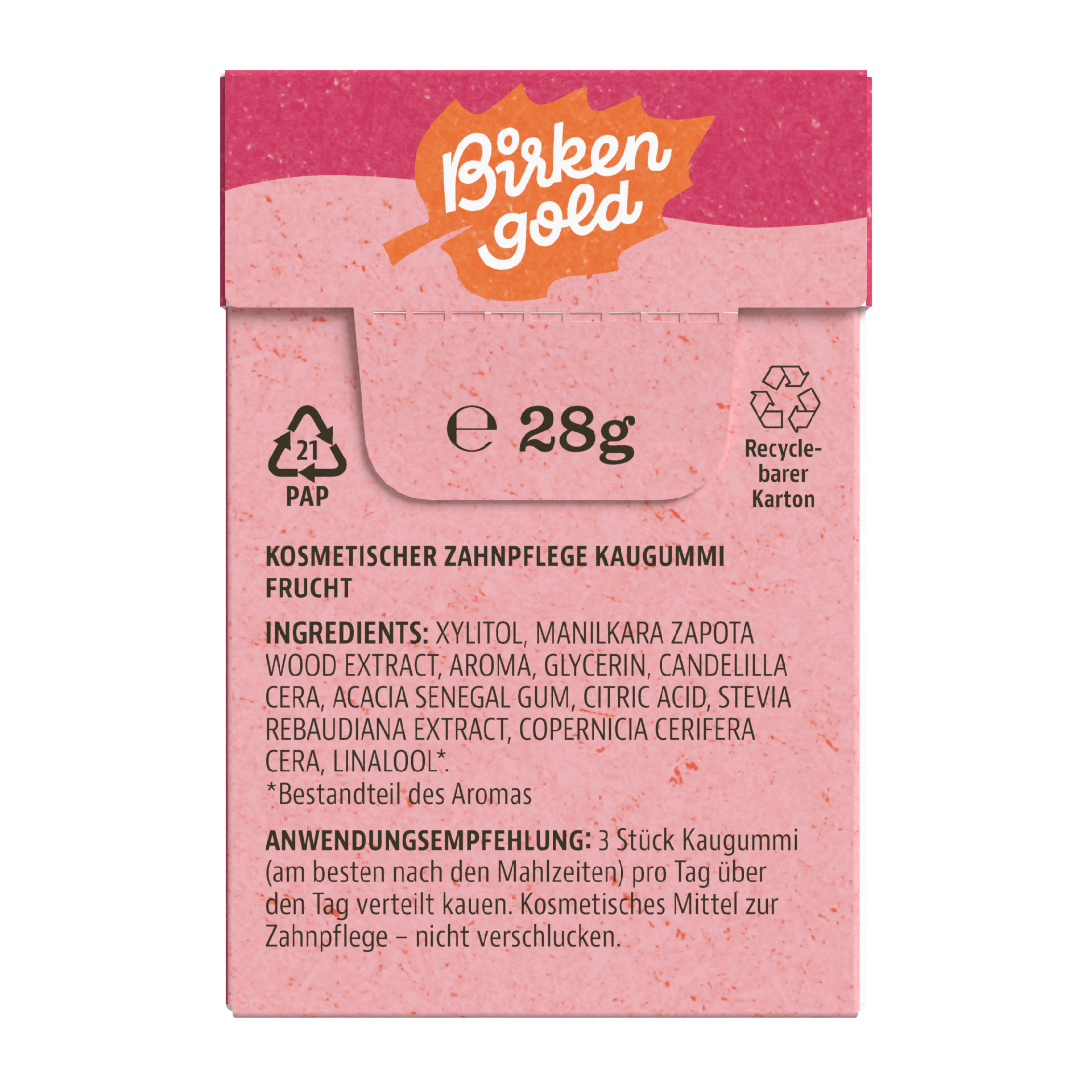 birkengold-kaugummi-frucht-zuckerfrei-plastikfrei-20-st-ck image 4