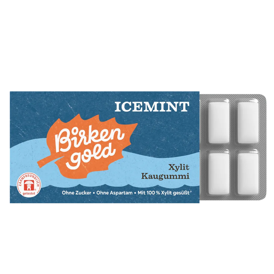 birkengold-kaugummi-icemint-zuckerfrei-12-st-ck image 1