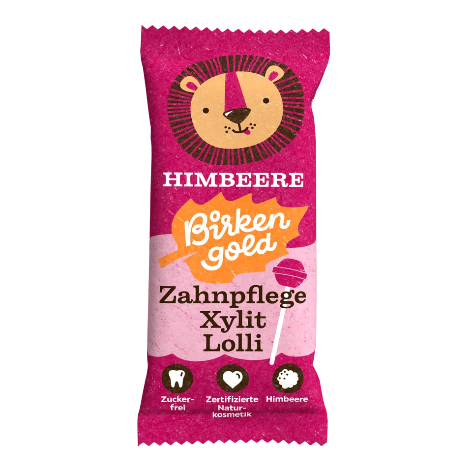 birkengold-zahnpflege-lolli-himbeere-xylit-zuckerfrei image 1