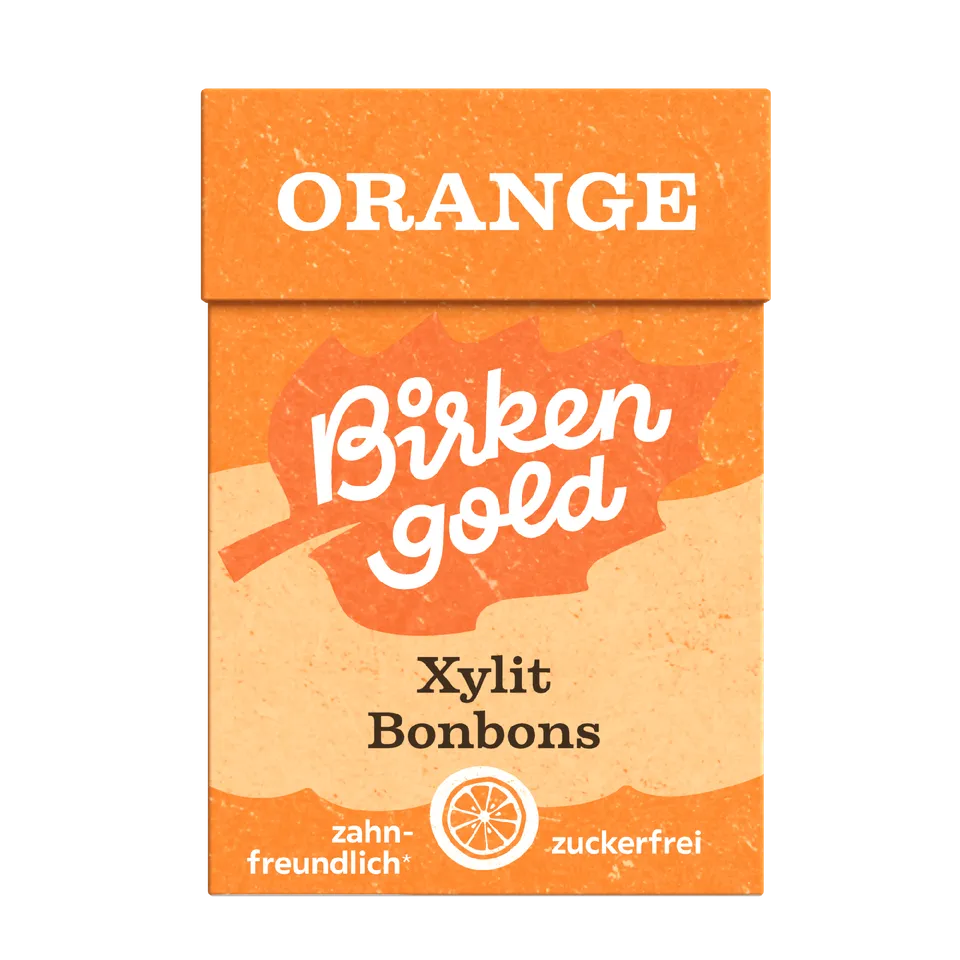 birkengold-xylit-bonbons-orange-zuckerfrei-30-g-flip-top image 1