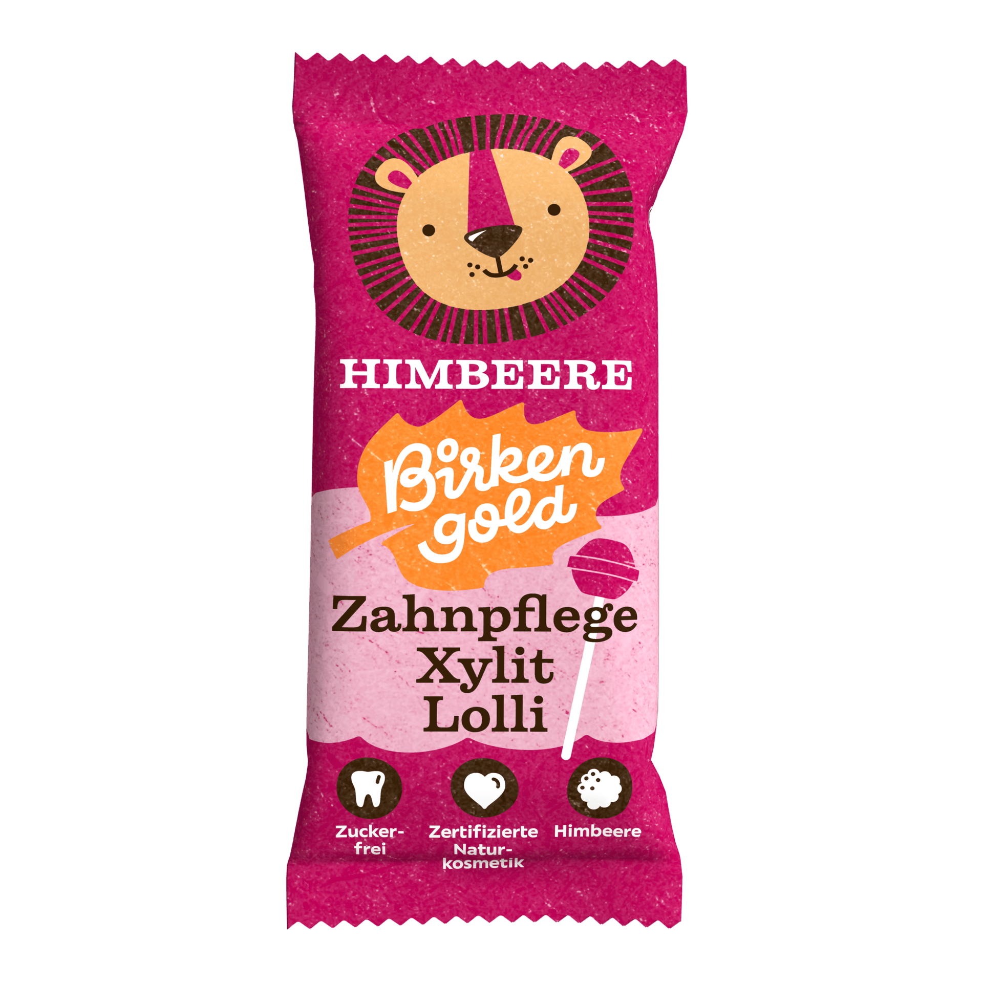 birkengold-zahnpflege-lolli-himbeere-xylit-zuckerfrei image 1