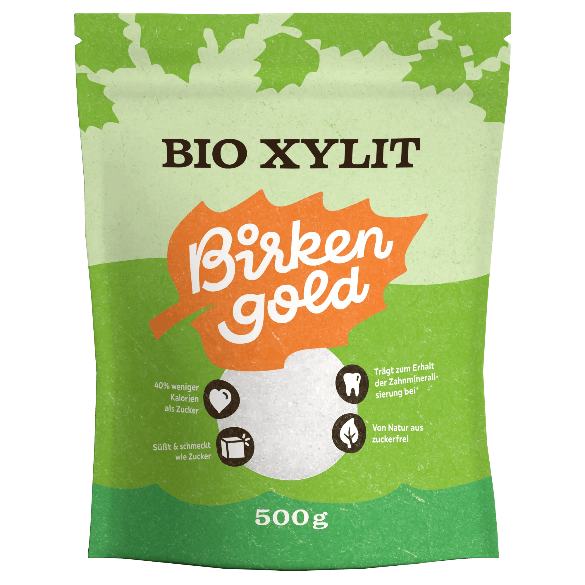 birkengold-bio-xylit-500-g-beutel-aus-bio-mais-zuckerfrei image 1