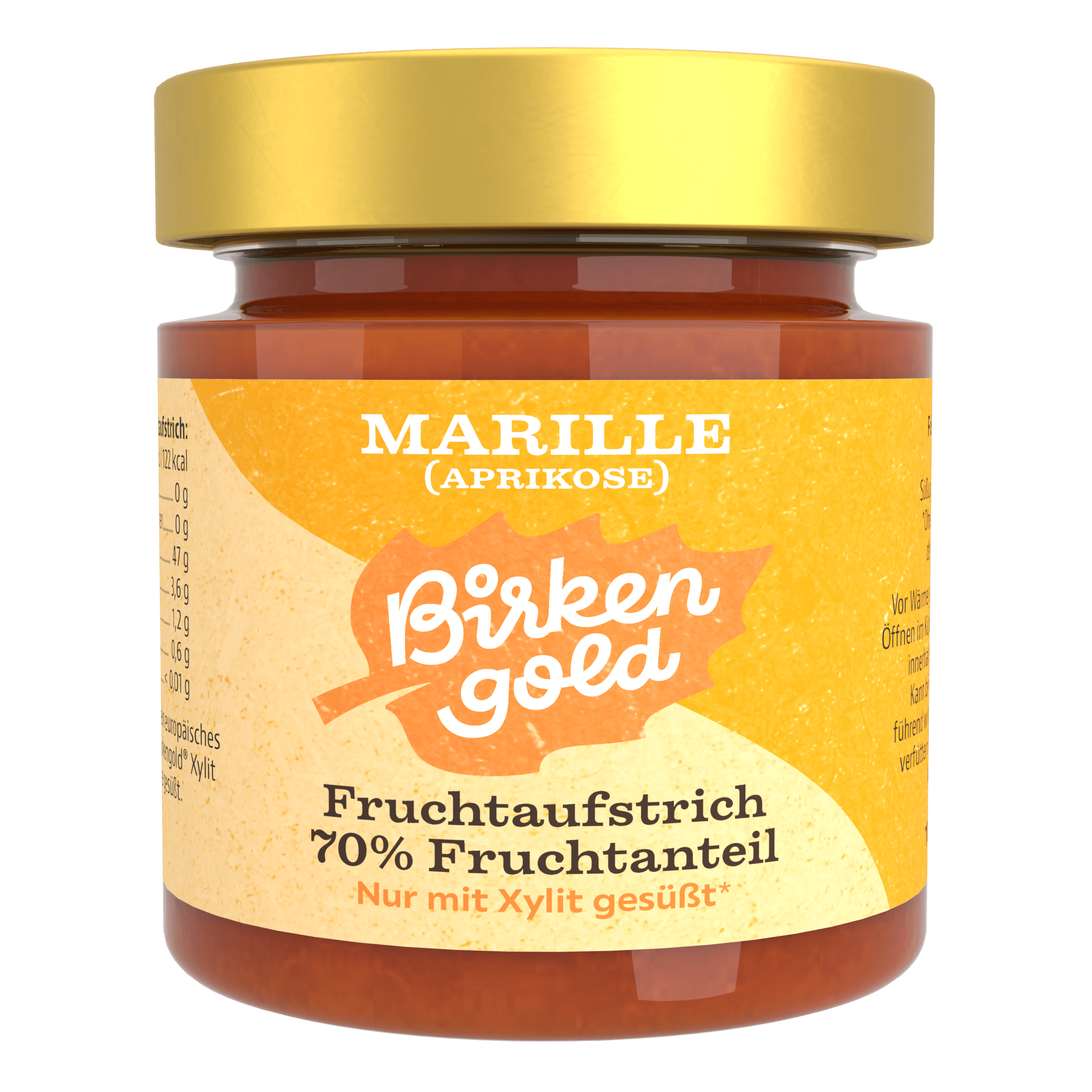 birkengold-fruchtaufstrich-marille-aprikose-200-g-70-frucht image 1