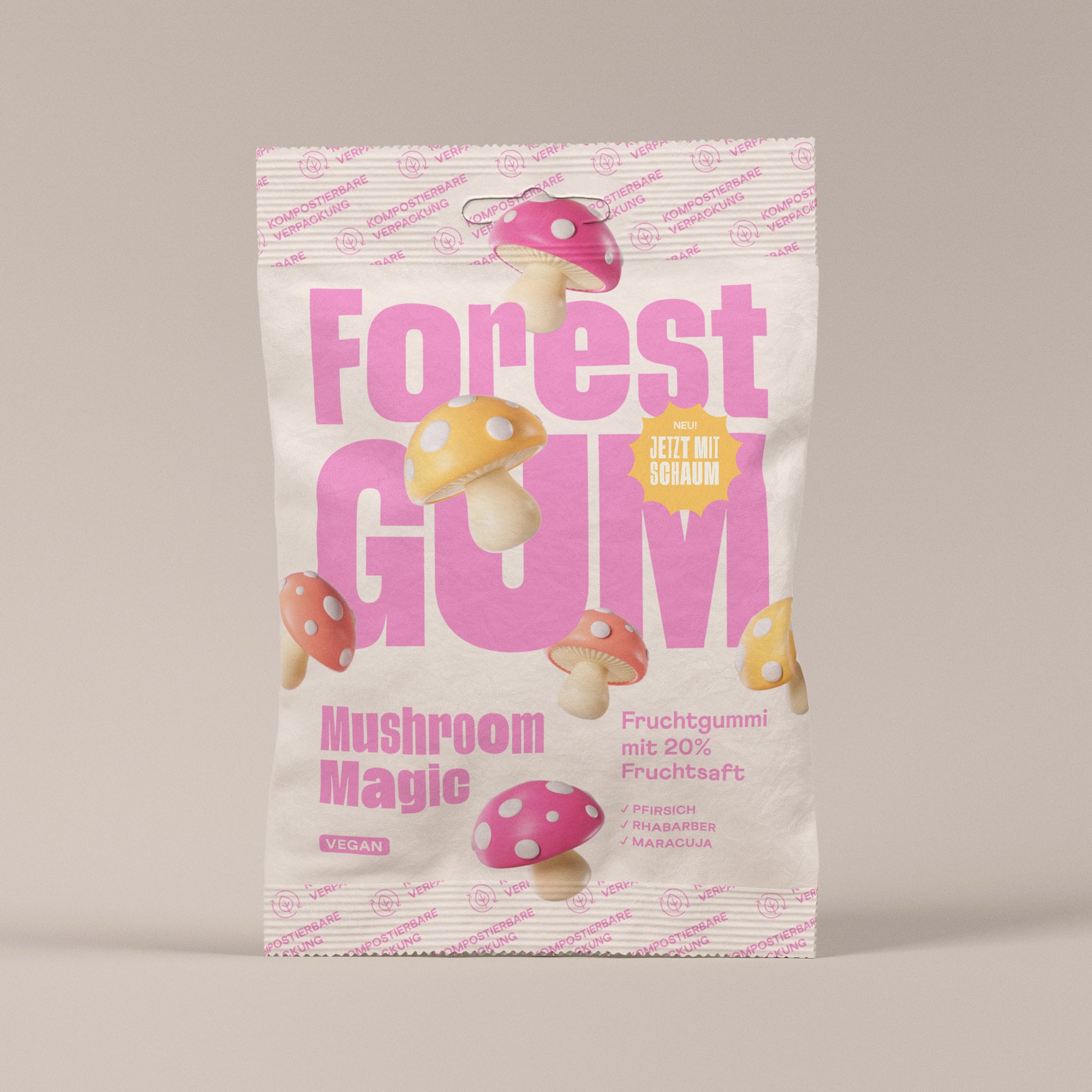 forestgum-fruchtgummi-vegan-mushroom-magic-6x-pfirsich-maracuja-rhabarber image 4