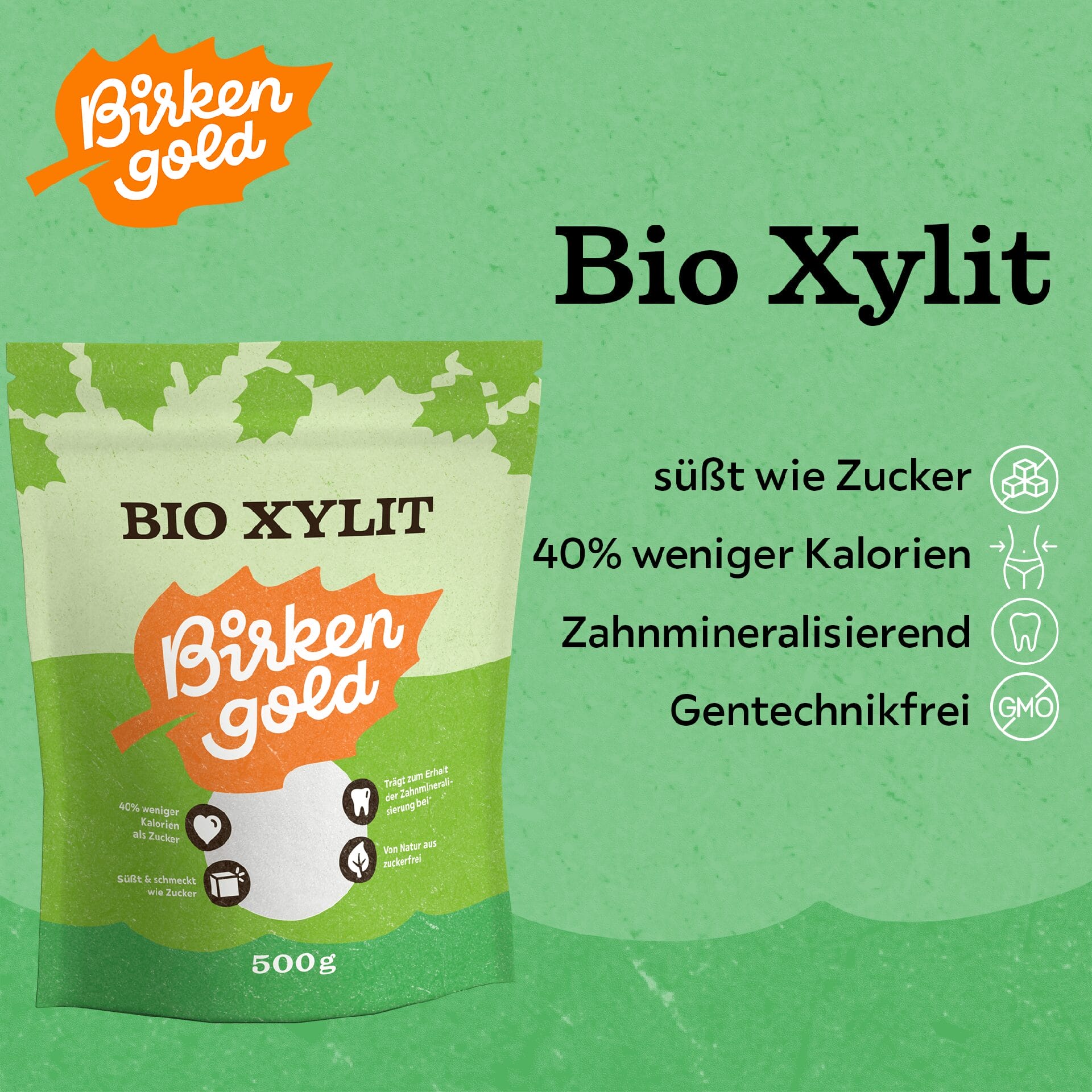 birkengold-bio-xylit-500-g-beutel-aus-bio-mais-zuckerfrei image 2