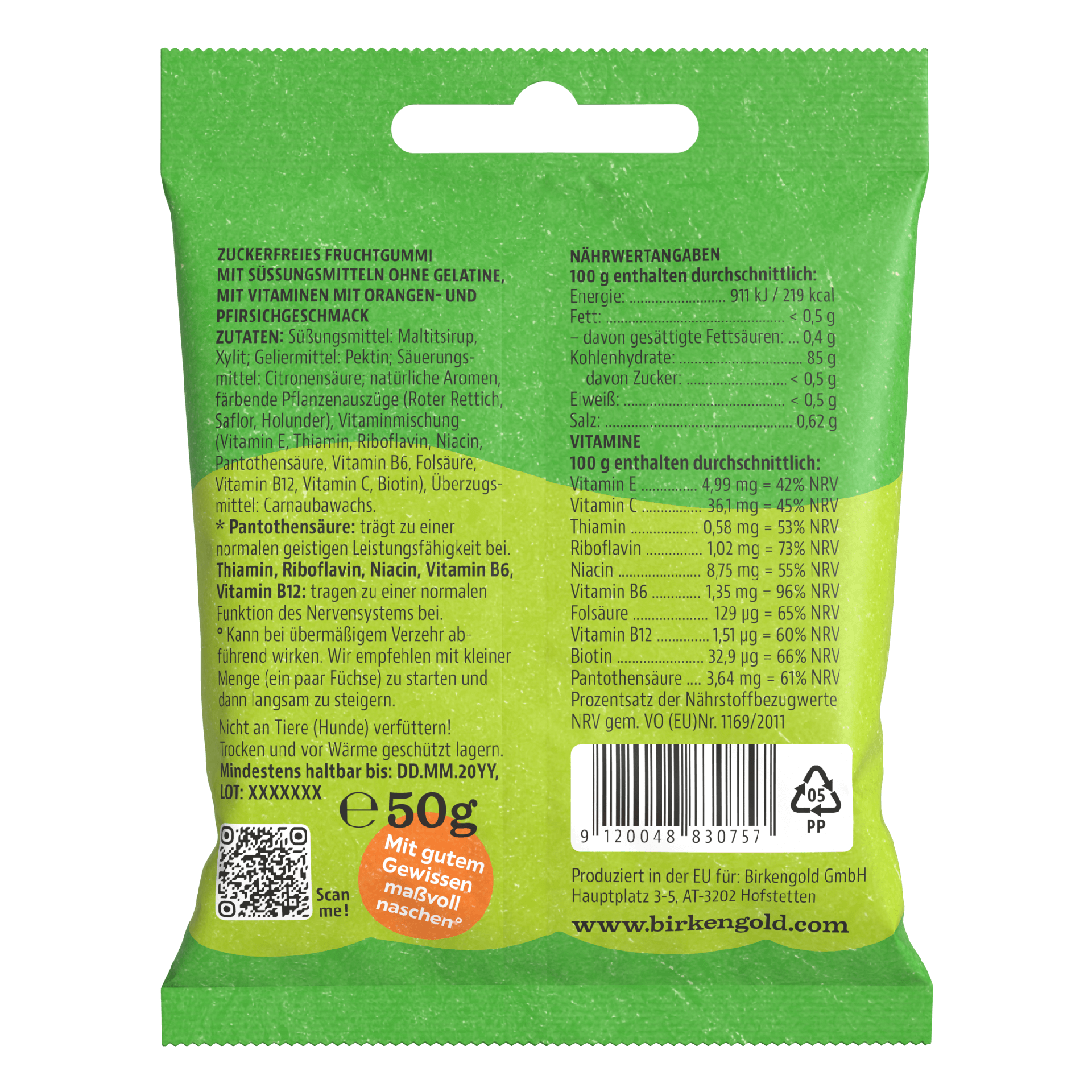 birkengold-schlauf-chse-50-g-zuckerfrei-gelatinefrei-vegan image 3