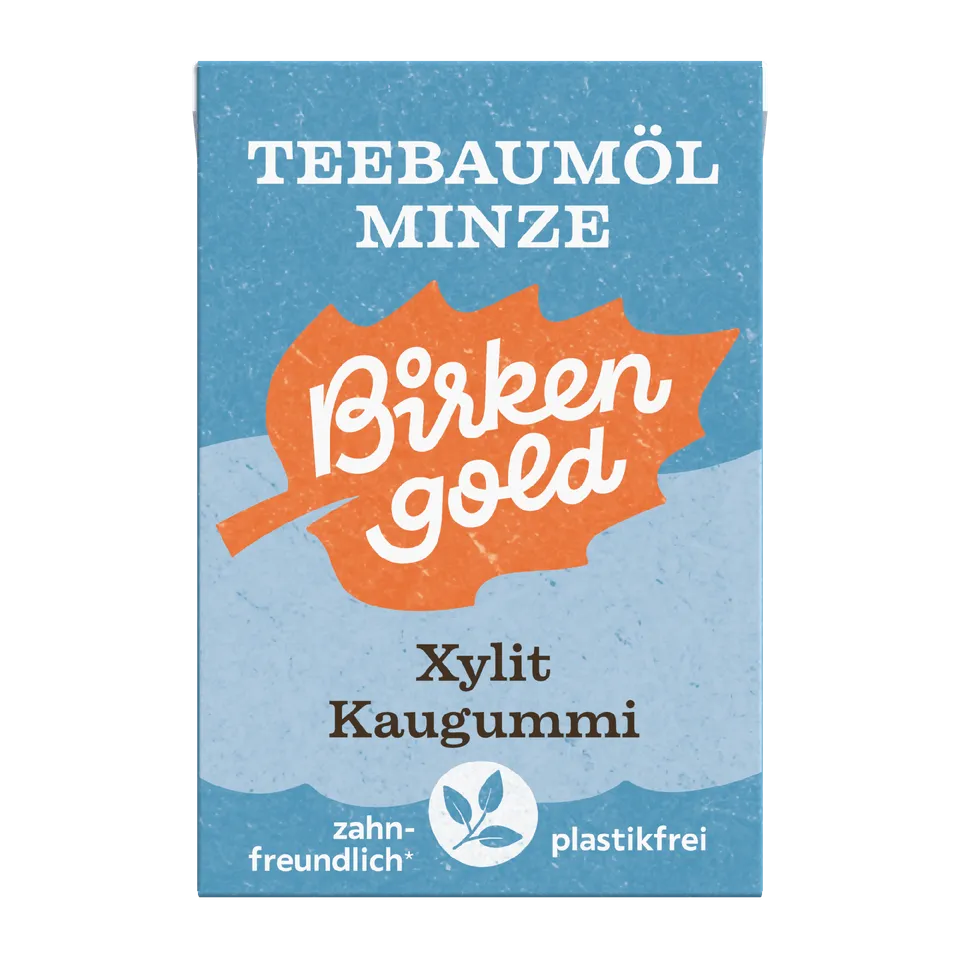 birkengold-kaugummi-teebaum-l-minze-zuckerfrei-plastikfrei-20-st-ck image 1