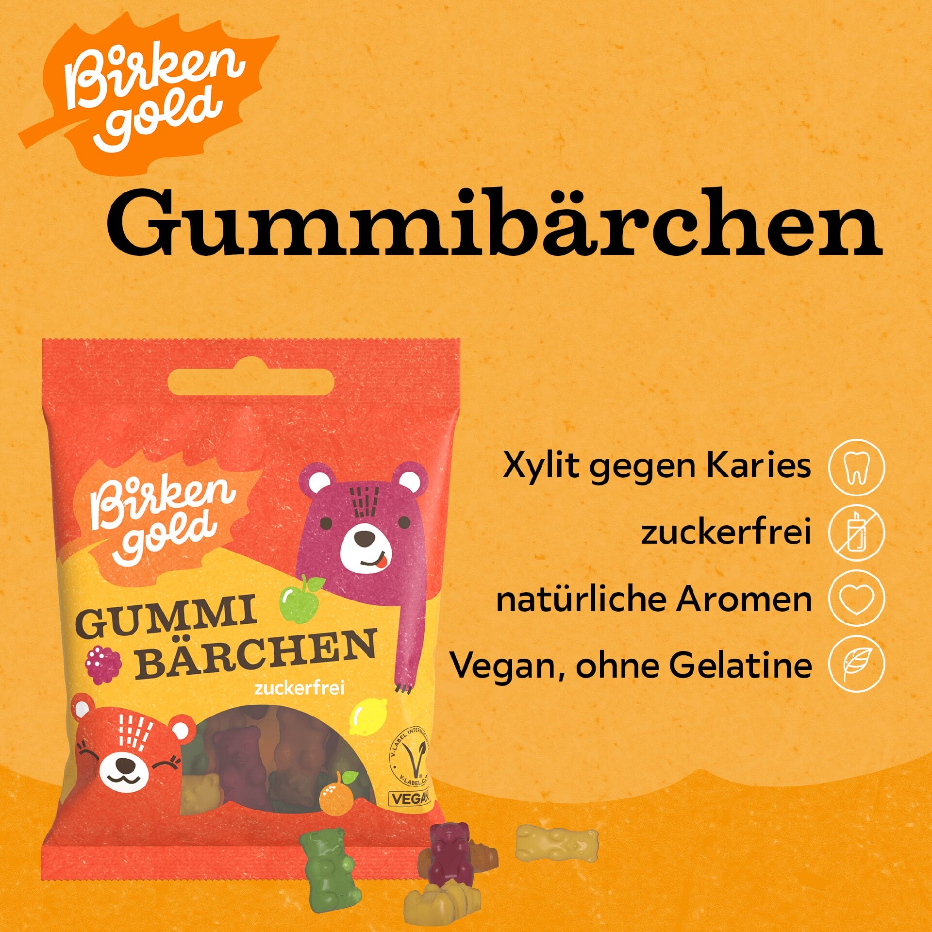 birkengold-gummib-rchen-50-g-zuckerfrei-gelatinefrei-vegan image 2
