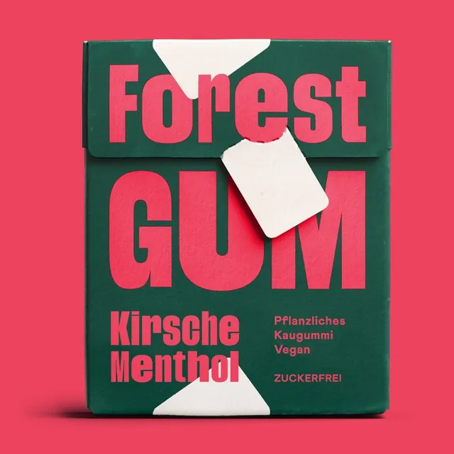 forestgum-kaugummi-kirsche-menthol-9er-18er-pack-zuckerfrei image 1