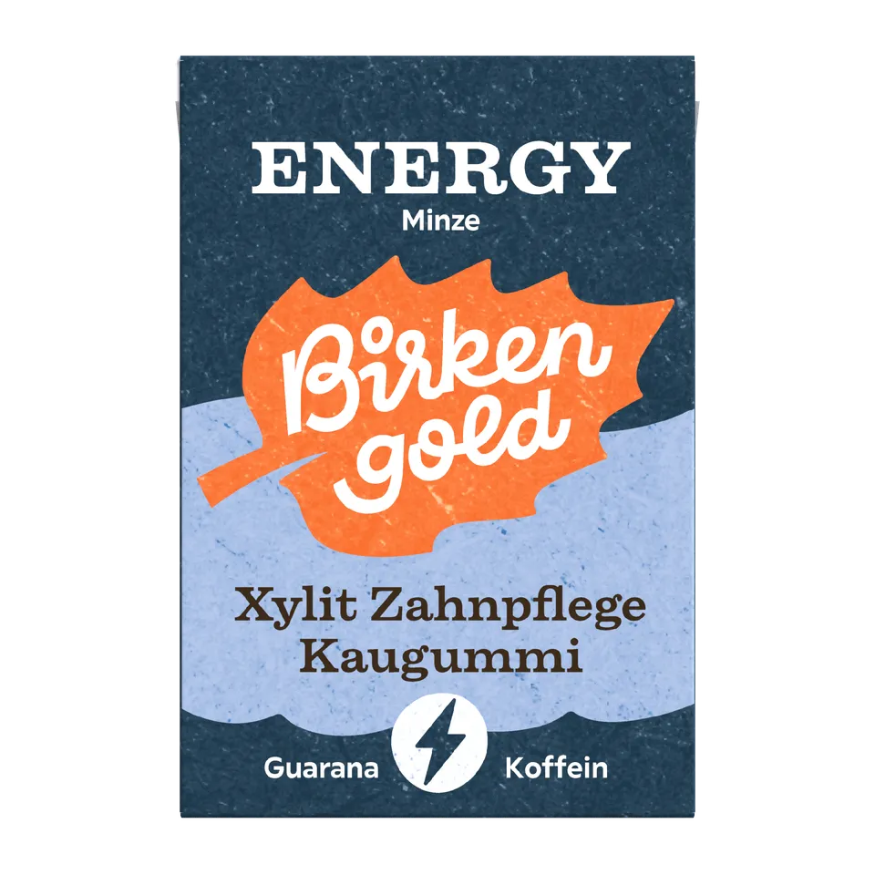 birkengold-energy-kaugummi-zuckerfrei-plastikfrei-minze-20-st-ck image 1