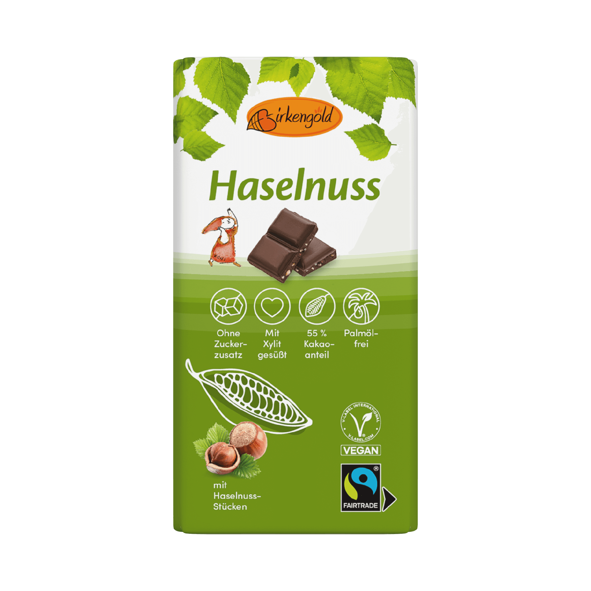 birkengold-schokolade-haselnuss-100-g-fairtrade-ohne-zuckerzusatz image 1