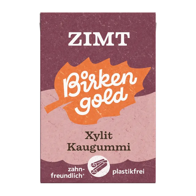 birkengold-xylit-kaugummi-zimt-zuckerfrei-20-st-ck image 1